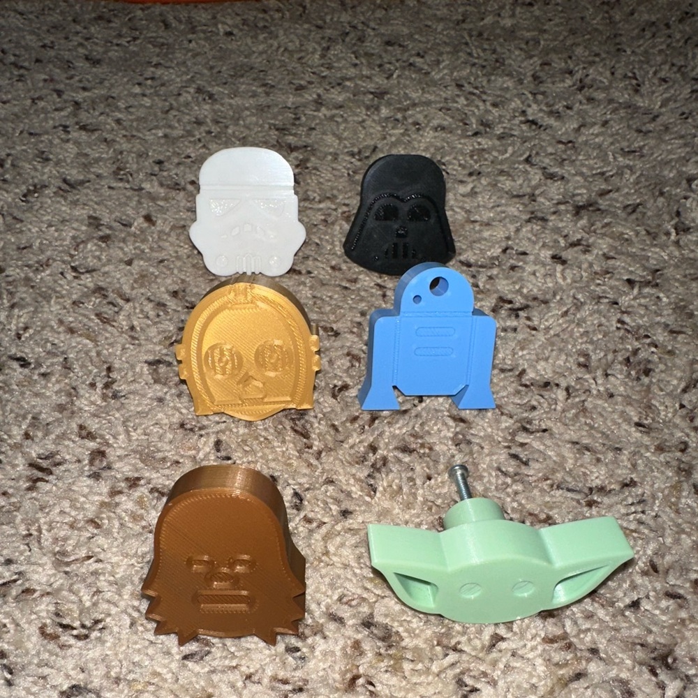 Star Wars 3D Printed knobs - Picture 5 of 5